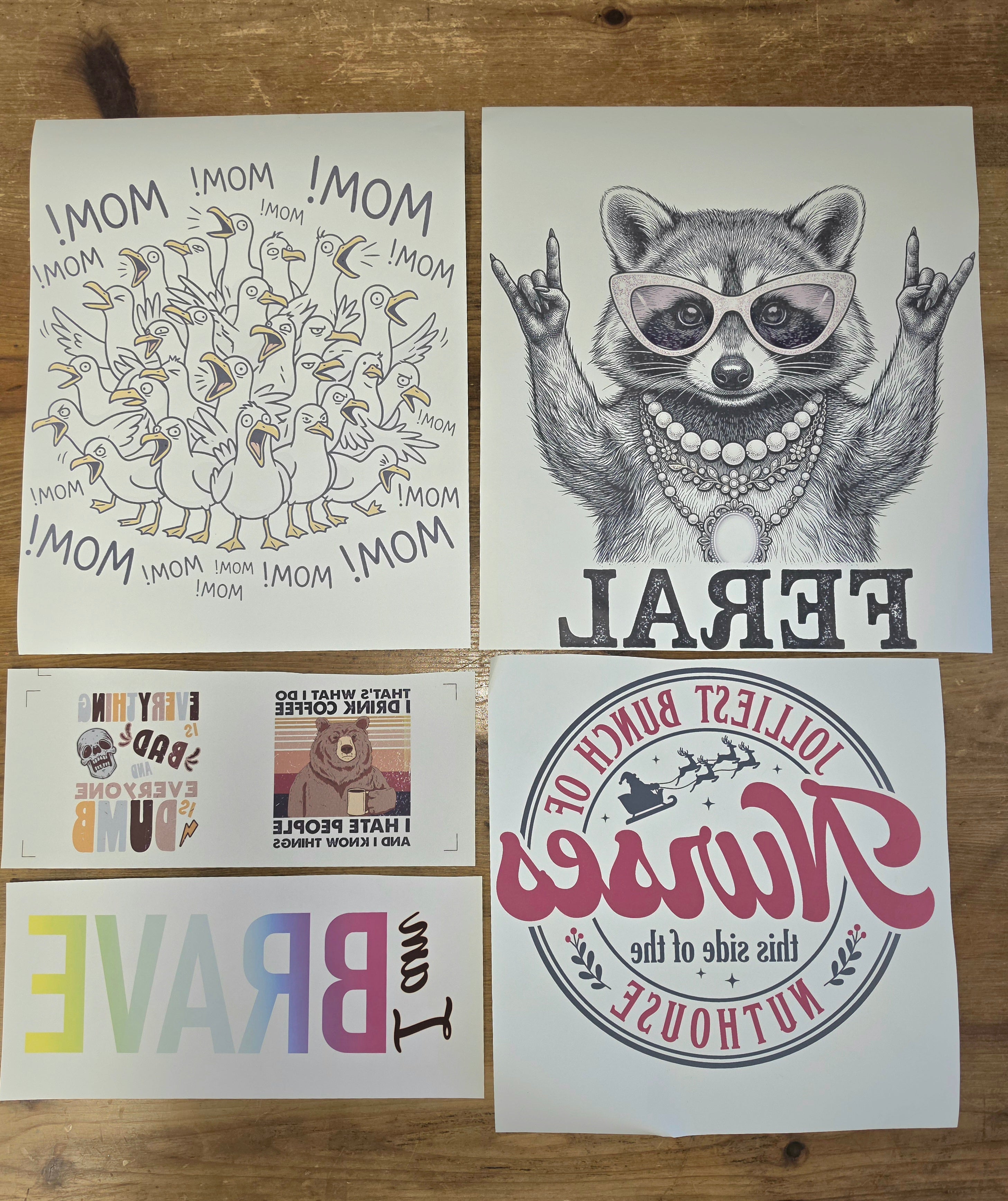 Sublimation Transfers